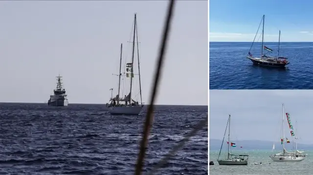 sumud filosunda su almaya baslayan teknenin yolculari turkiye tarafindan tahliye edildi ONNOVEdr