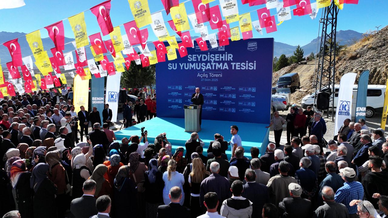 Çaltepesi Su Yumuşatma Tesisi Açılışı