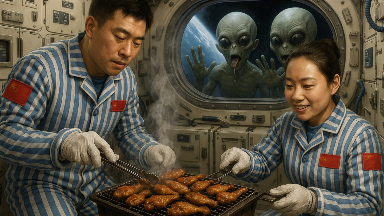 uzayda ilk kez barbeku keyfi tiangongda tavuk kanatli bir devrim jFzmi3aT.jpg