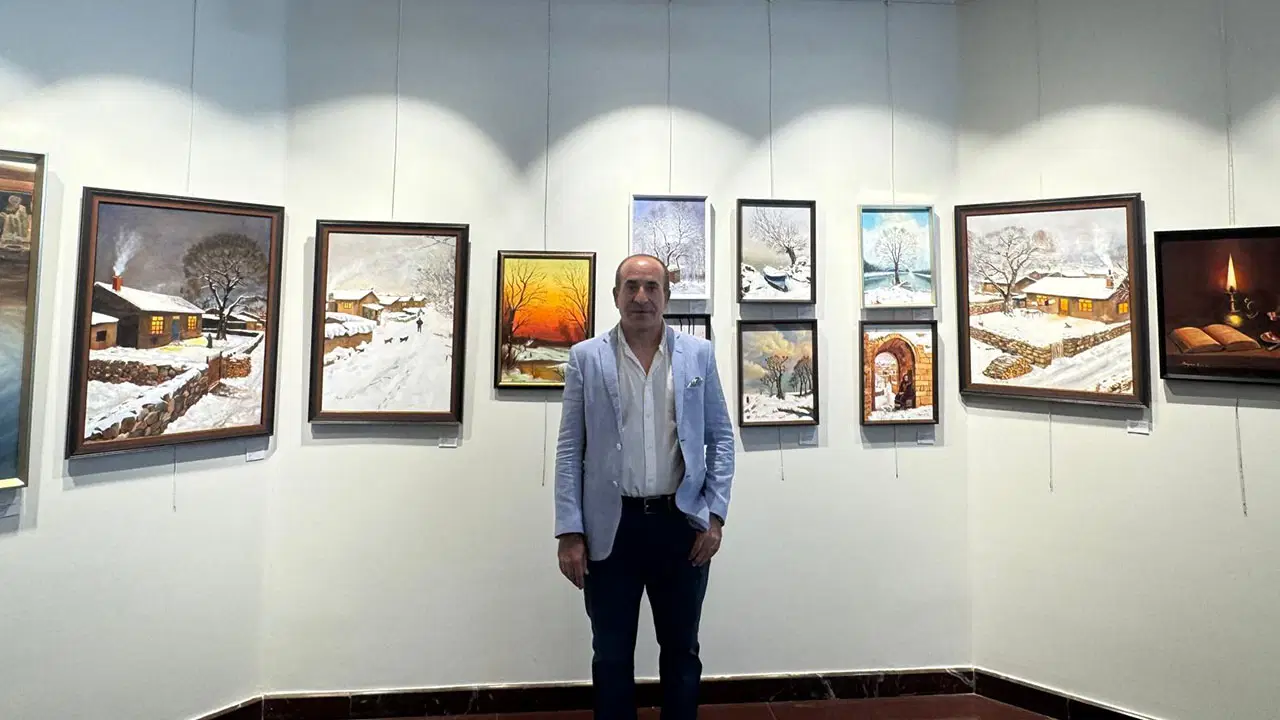 Bayram Erli’nin İlk Sergisi: “Kaygısız Dinginlik İçindeki Dış Dünya” Açıldı!