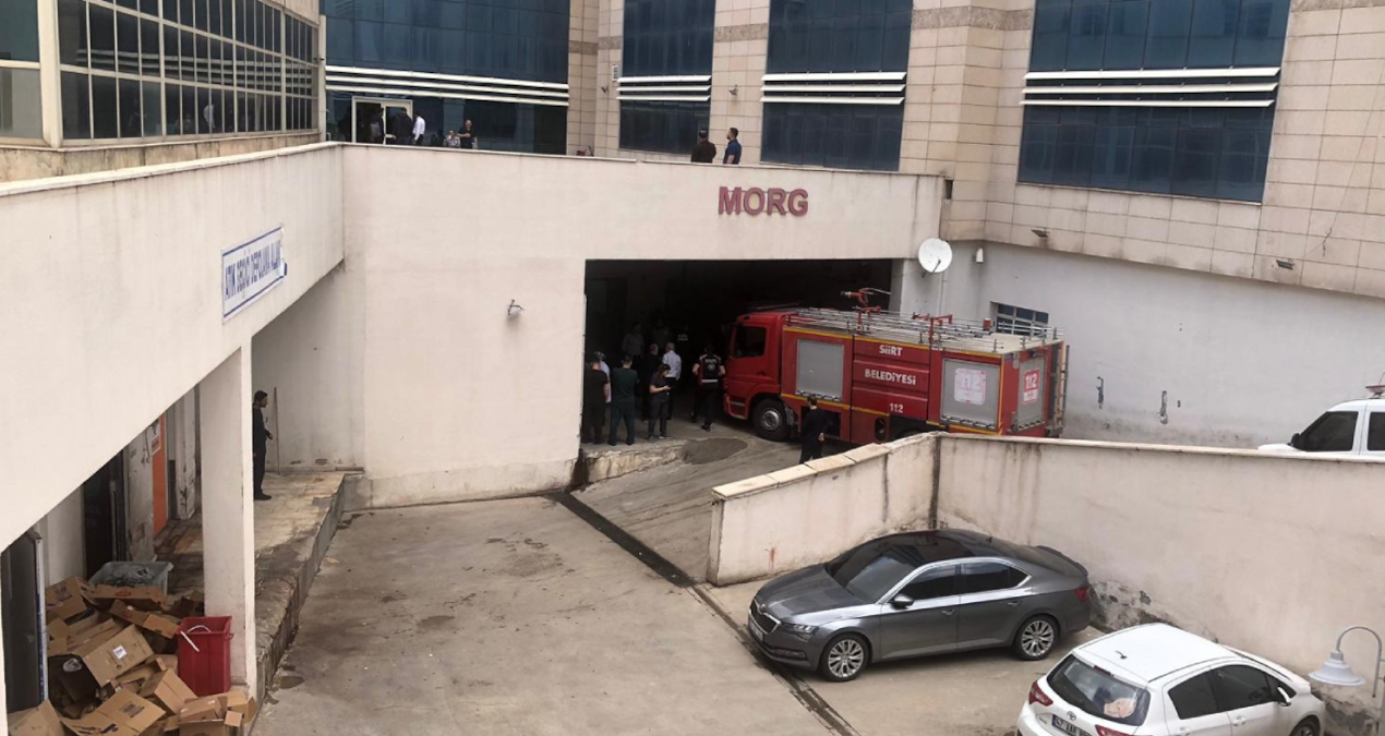 Siirt Eğitim ve Araştırma Hastanesi’nde Yangın Korkusu
