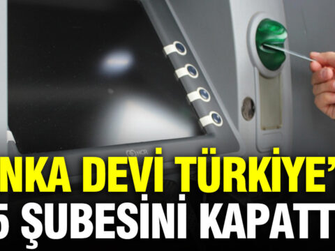 Dunyanin en buyukleri arasinda olan banka turkiyede 5 subesini kapatti LOunz2ch
