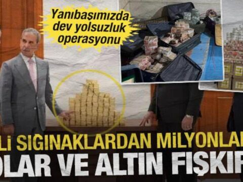 Irakta dev yolsuzluk operasyonu gizli siginaklardan milyonlarca dolar ve altin fiskirdi OHWAGRxQ